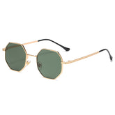 Hexagon Style Retro Small Frame Sunglasses For Men